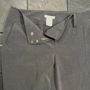 Ann Taylor Charcoal Dress Pants
